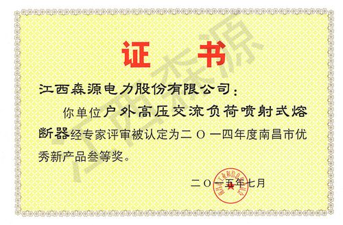 江西森源电力股份有限公司